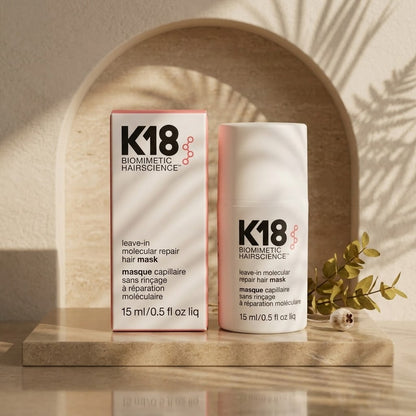 K18 Leave-In Molecular Repair Hair Mask 15ml