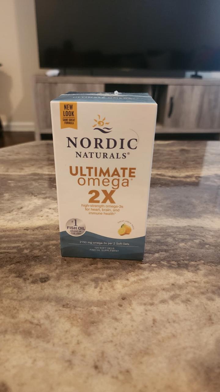 Nordic Naturals Ultimate Omega 2X — 120 Soft Gels