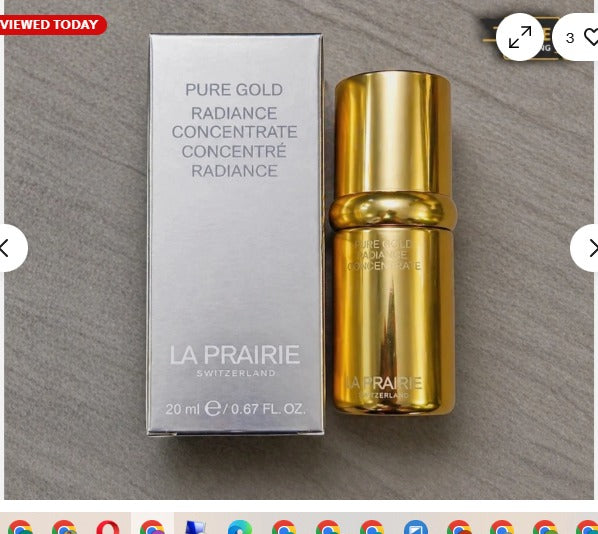 La Prairie Pure Gold Radiance Concentrate Serum 20ml