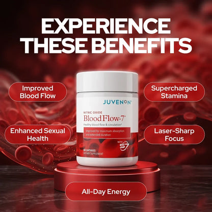 Boosts Nitric Oxide to Support Healthy Blood Pressure & Circulation