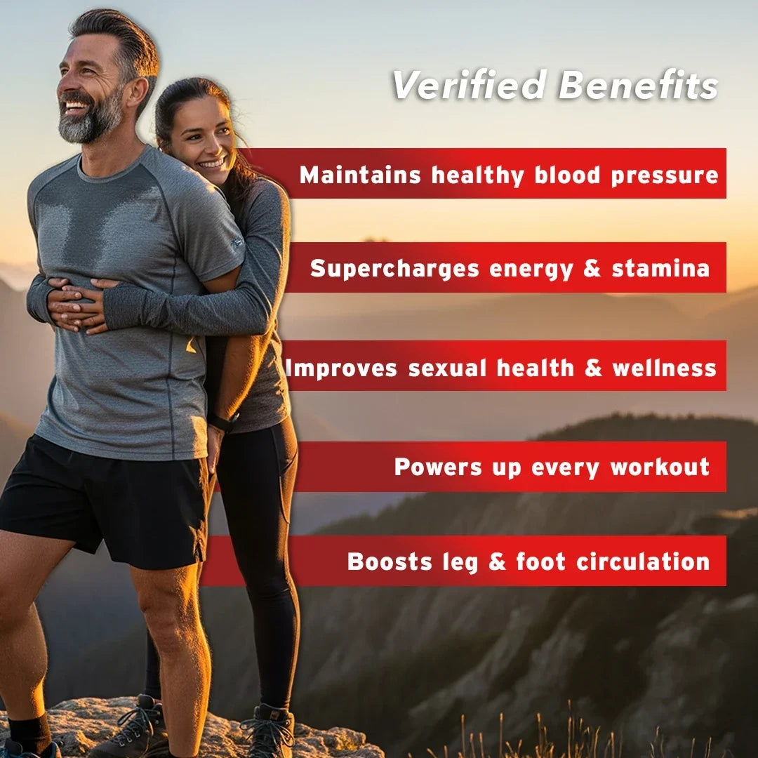 Unlock Peak Performance — Boost Blood Flow, Energy, and Stamina Naturally
