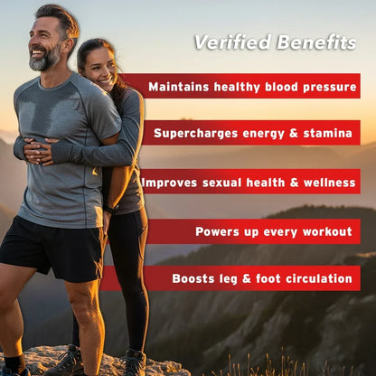 Unlock Peak Performance — Boost Blood Flow, Energy, and Stamina Naturally