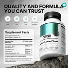 3 PACK Nature's Pure Blend Oxide Nitric Supplement EXP Men L-Arginine for 7/2028