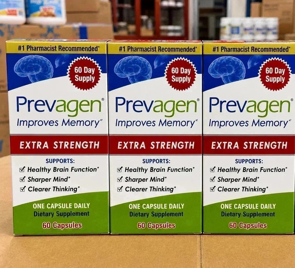 Prevagen Extra Strength 20mg Capsules- 60 Count- 3 Pack180 -Day Supply FREE SHIP