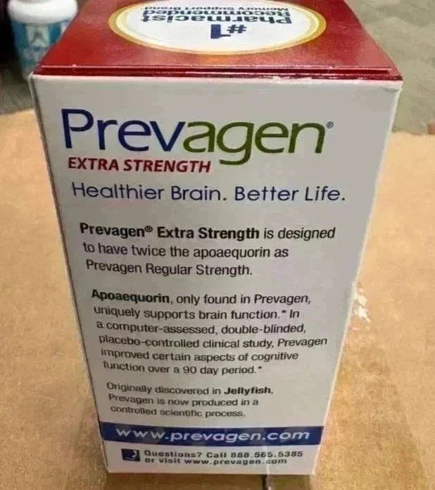 Prevagen Extra Strength 20mg Capsules- 60 Count- 3 Pack180 -Day Supply FREE SHIP