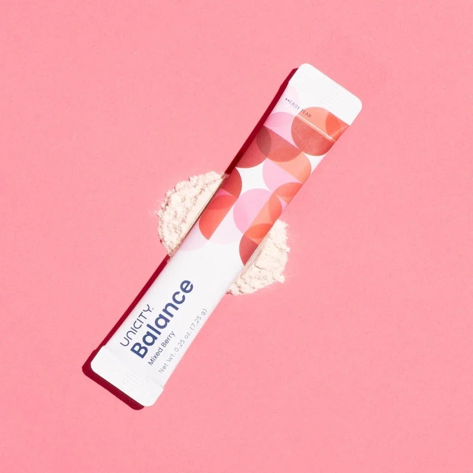 Unicity Balance Natural Mixed Berry Flavor - 30 Stick Packs